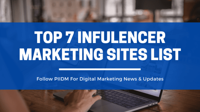 Top Influencer Marketing Sites List