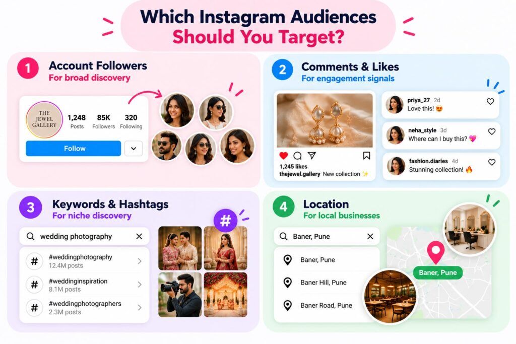 Which Instagram audiences should you target?