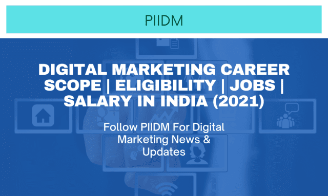 Digital Marketing Career Scope Eligibility Jobs Salary In India (2021)